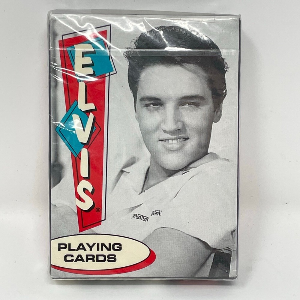 Elvis Presley Playing Cards Vintage Collectible Deck Sealed Graceland Archives